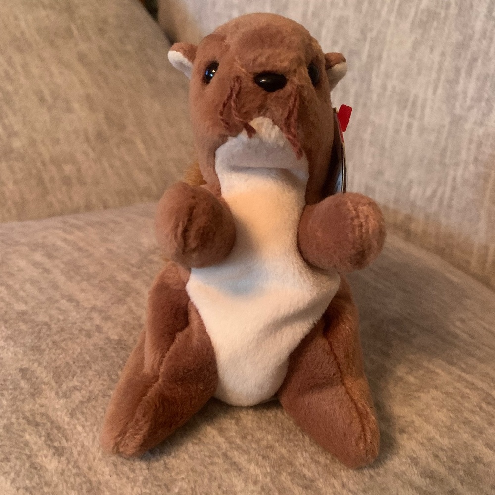 1996 Nuts beanie baby original